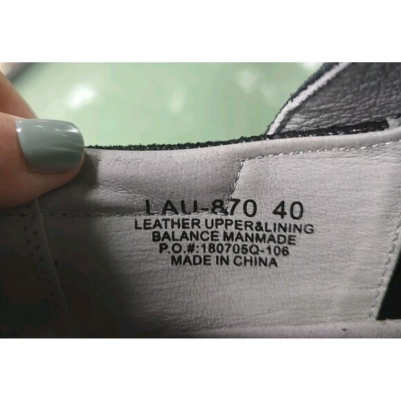 Alegria Shoes Women's Size 40 (US 9.5-10) LAU-870 Black Leather Slip On Strap - Picture 5 of 7